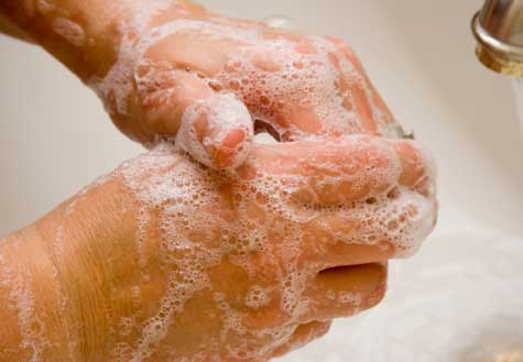 cleanliness hand washing
