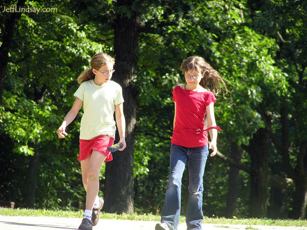 friends high cliff friends walking