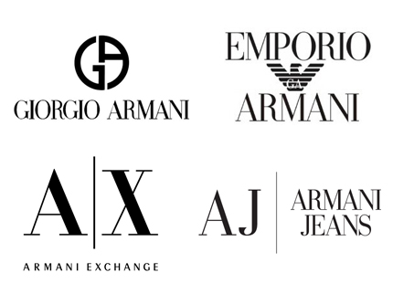 armani labels