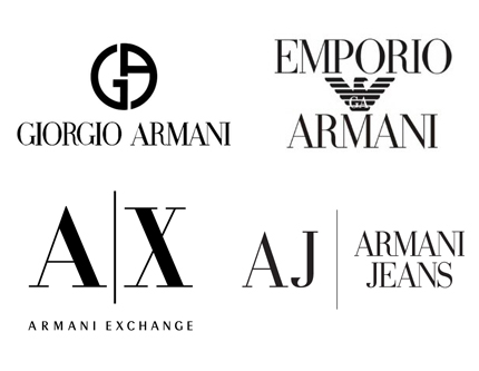 giorgio armani and armani exchange difference