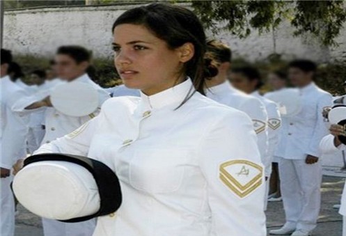 Attractive Female Armed Forces