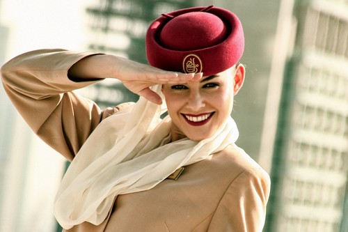Sexy Emirates Air Hostess