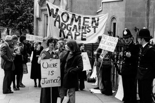 Women Against Rape demonstration