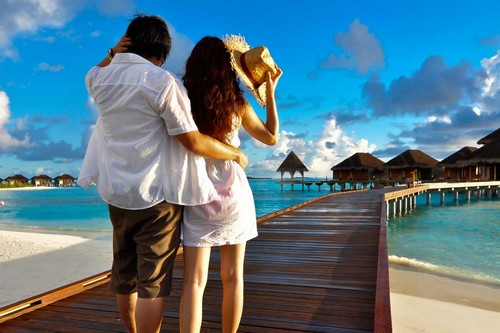 Honeymoon in Maldives