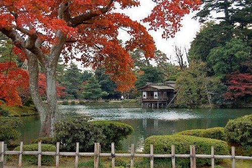 Kenroku-en Garden, Ishikawa, Japan