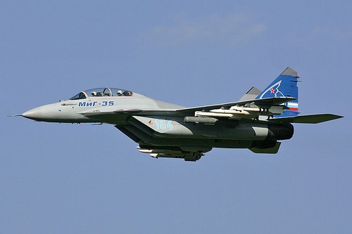 A MiG-35D Flight