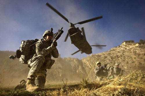 US army in Afghanistan