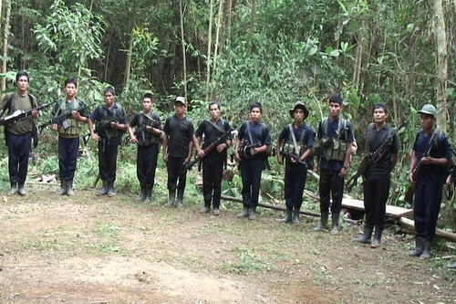 Shining Path guerillas