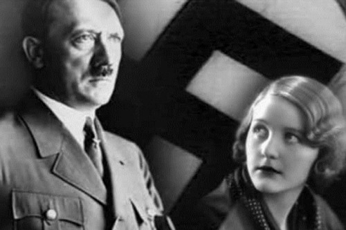 Hitler with Girlfriend