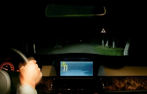 Night Vision with Pedestrian Detection