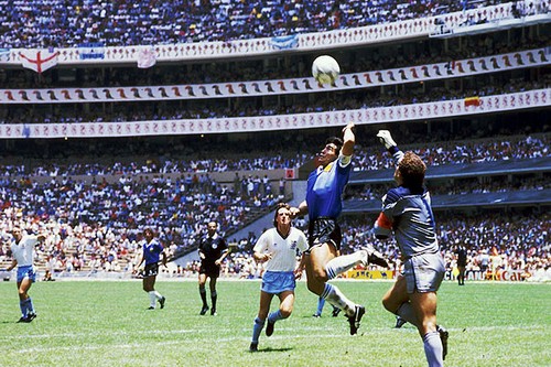 Maradona’s “Hand of God” Goal