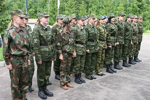 Russian Army Women Army