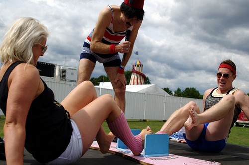 Toe Wrestling