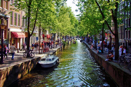 زیبا شهر آمستردام کانال