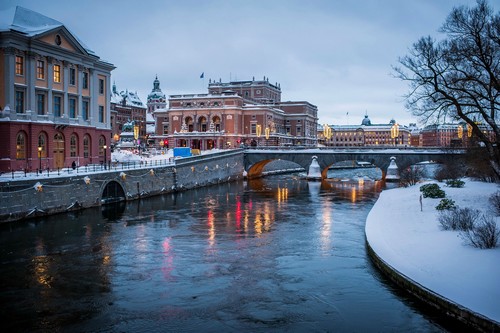 زیبا شهر استکهلم کانال