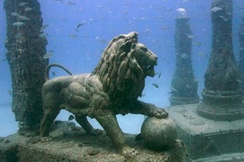 Lost Underwater Cities Dwarka Gulf of Cambay
