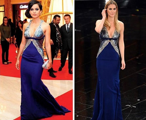 10 Bollywood Actresses Coping Styles from Hollywood. Bollywood beauties have appeared in in same dress and makeup what a Hollywood babe has appeared before.