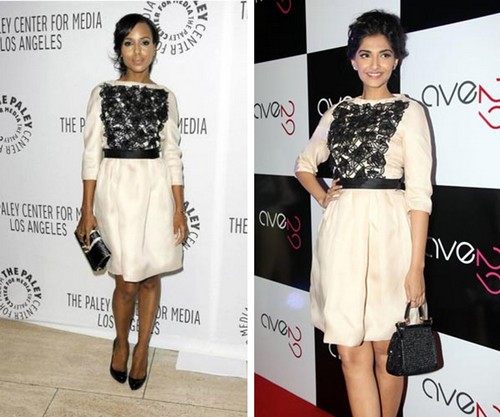 Sonam Kapoor coping Kerry Washington