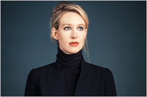 Elizabeth Holmes- most successful businesswomen