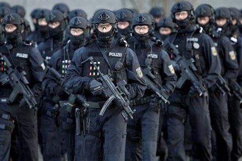 highly trained police forces