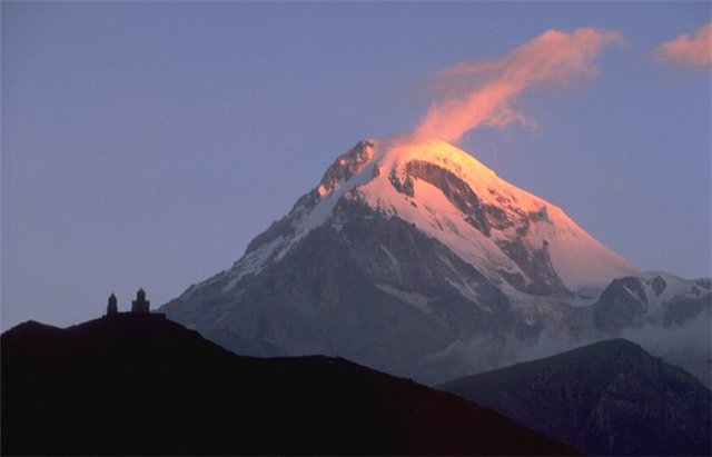 Mount Kazbek Tourist Destinations in Georgia