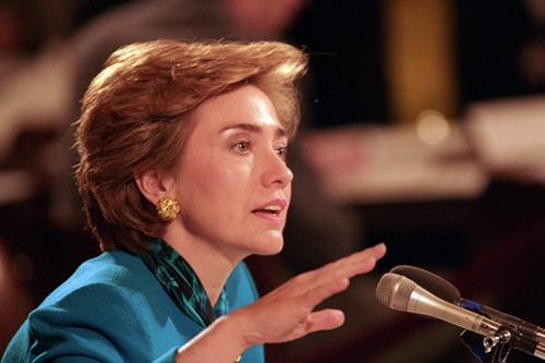 Hillary Clinton first lady