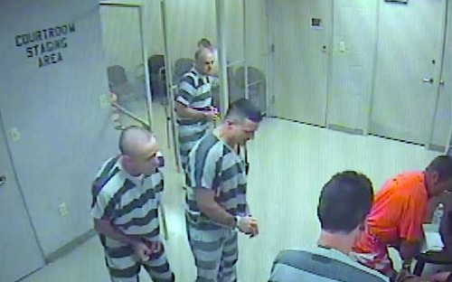 Inmates break out of cell to save guard having heart attack