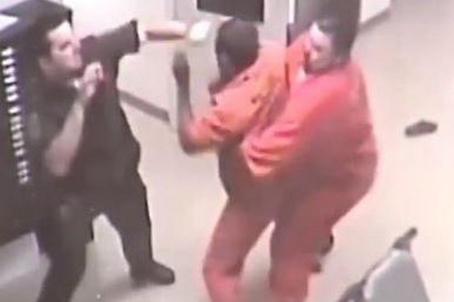 Inmates save guard from violent attack by fellow prisoner