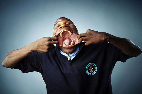 Man With Biggest Mouth