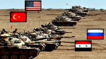 USA and TURKEY VS RUSSIA and CHINA