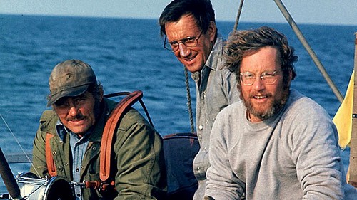 Robert Shaw and Richard Dreyfuss