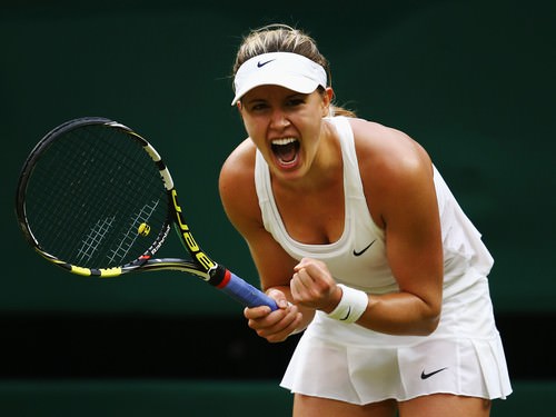 Eugenie Bouchard Wimbledon Tennis Championships