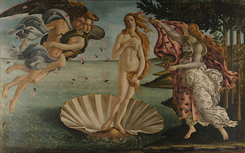 The Birth of Venus Painting