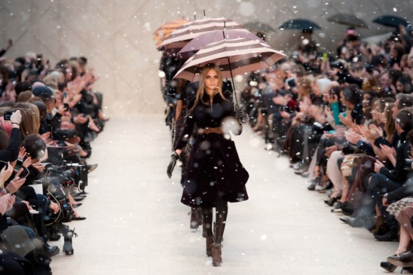 Catwalk Through Plastic Rain Catwalk