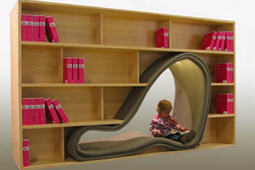 10 Cool and Unconventional Bookcase Designs
