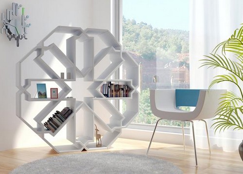 10 Cool and Unconventional Bookcase Designs