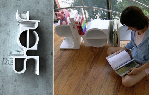 10 Cool and Unconventional Bookcase Designs