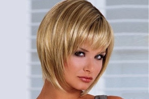 Inverted Bob With Short Bangs