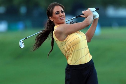 Sexy Golfer Holly Sonders