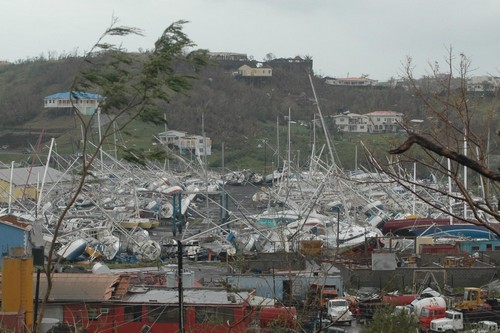 Hurricane Ivan damage