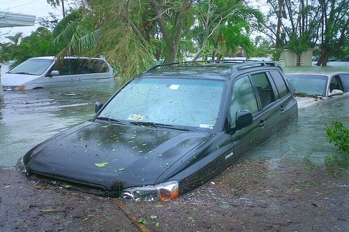 Hurricane Wilma damage