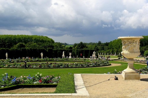 Gardens at the Versailles Palace, France