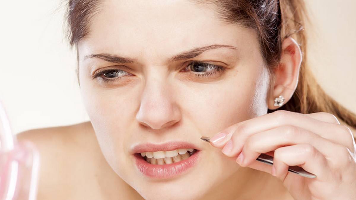 removal unwanted facial hair