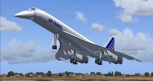 Avião Concorde Concorde