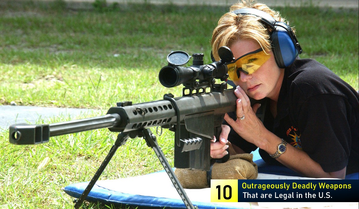 Outrageous Weapons That are Legal in the U.S.