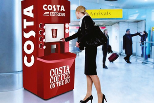 costa coffee express machin