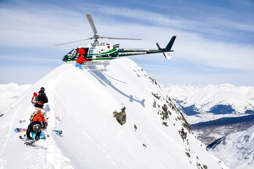 Heliskiing