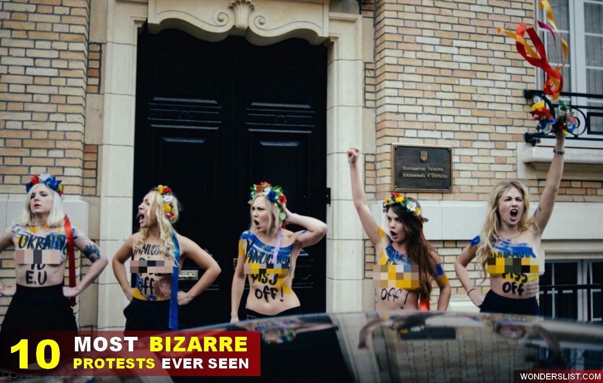 Most Bizarre Protests Ever Seen