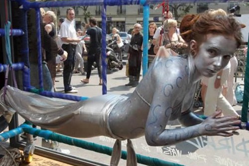 Dangling From A Hook in Paris