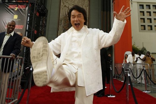 jackie chan broken leg